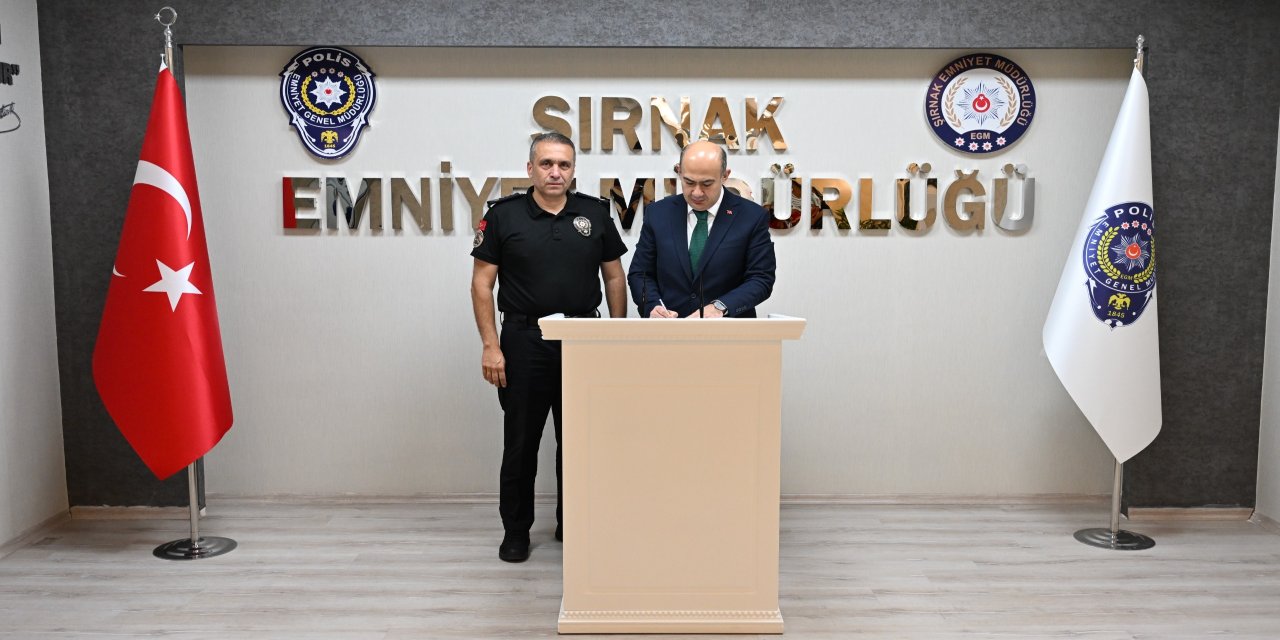Nüfus ve Vatandaşlık İşleri Genel Müdürü Kepçeli’den Şırnak Emniyetine Ziyaret