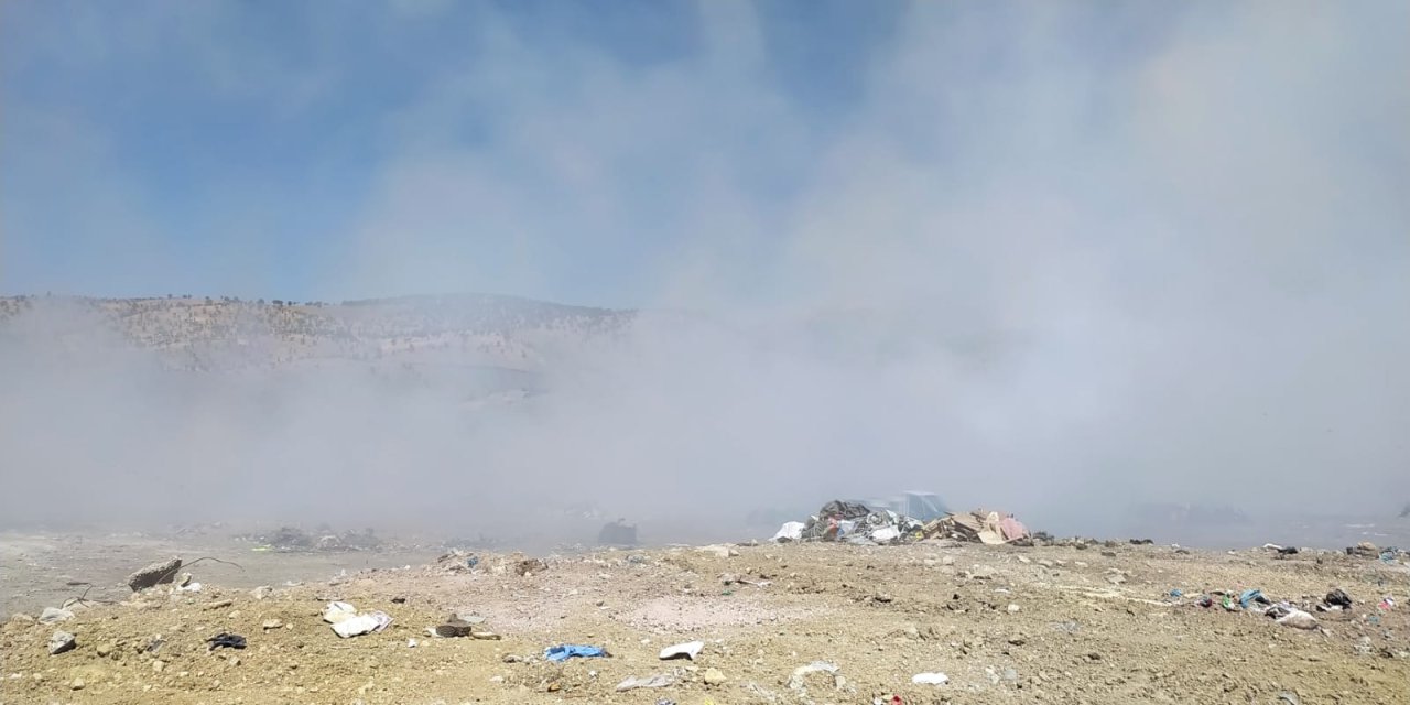 Şırnak'ta Çöp Depolama Alanındaki Yangınlar Tepki Çekiyor