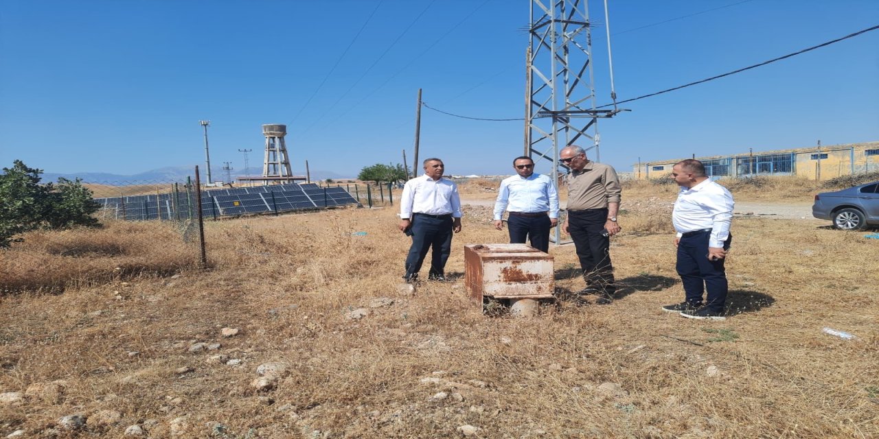 Silopi Kaymakamı Partal, Özgen Köyü'nde incelemelerde bulundu