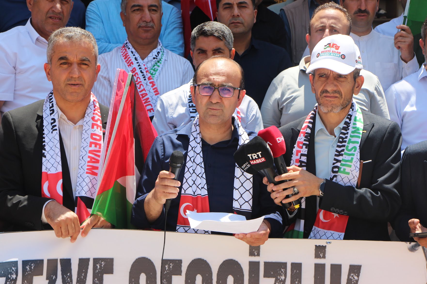 Şırnak’tan Gazze’ye 1000’üncü Gün Mesajı: “Sessizlik İnsanlığa İhanettir”