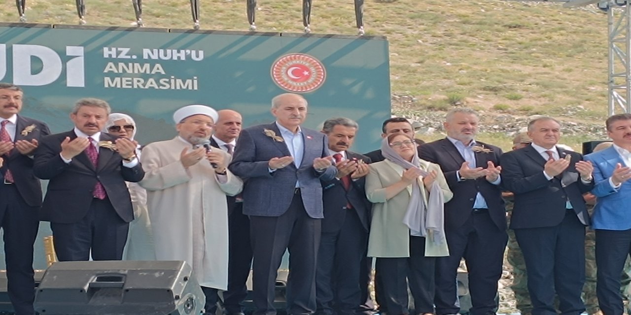 TBMM Başkanı Kurtulmuş'tan Cudi Dağı'nda tarihi birlik mesajı: "Bu dağlarda artık sadece kardeşlik türküleri söylenecek"
