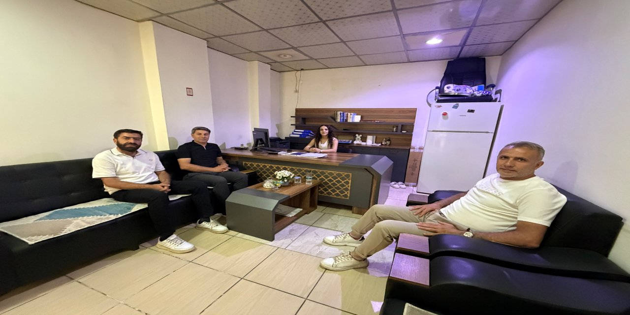 Şırnak Çalışan Gazeteciler Cemiyeti'nden Köşe Yazarı Nuray Ataman'a Ziyaret