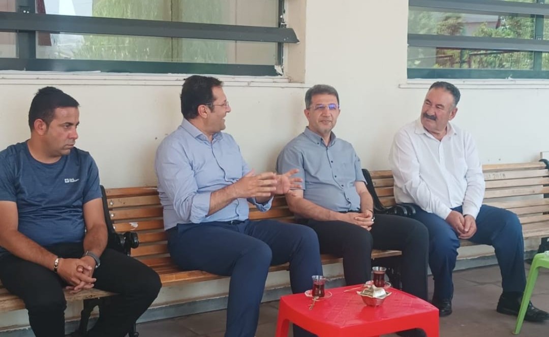 Köşe Yazarımız Mehmet Emin Bozkuş, Rektör Alkış ile Balveren'de Bir Araya Geldi