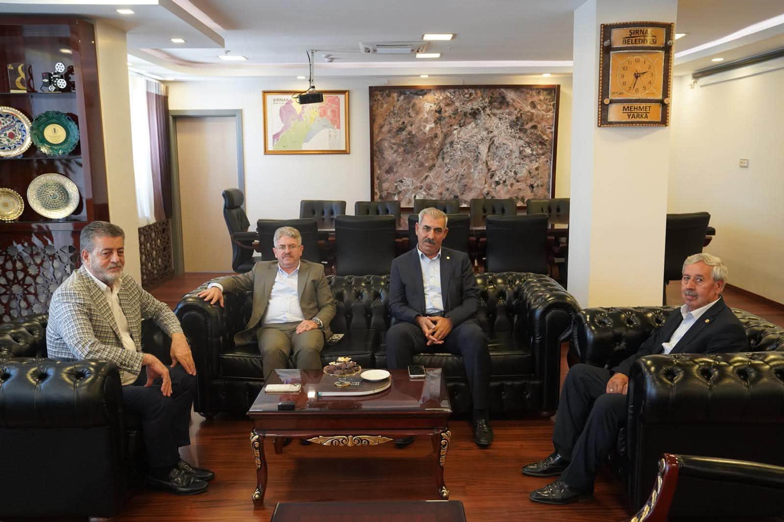 Cizre TSO’dan Şırnak Belediyesi’ne Ziyaret