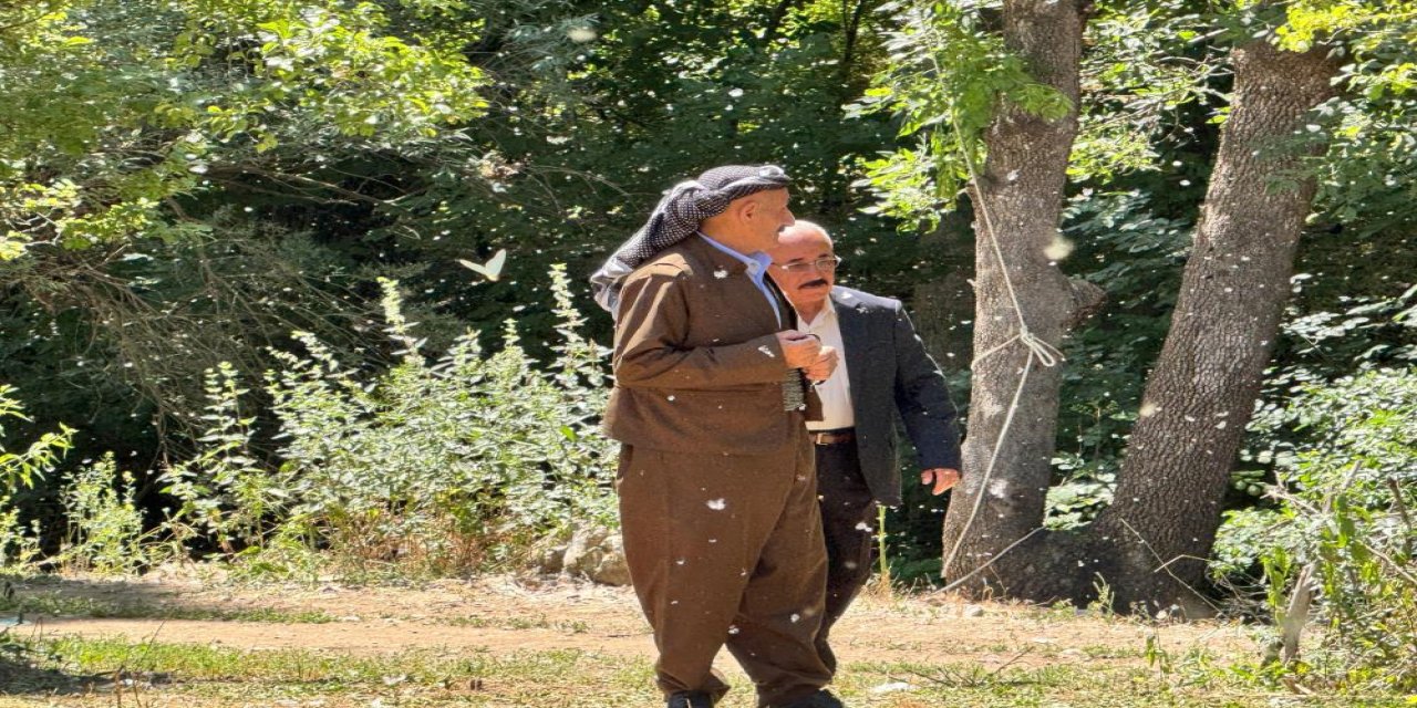 Şırnak'ta köy beyaza büründü! Görenler kar yağdı sandı