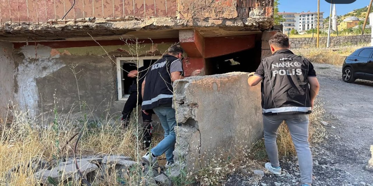 Şırnak'ta 222'nci Narko Alan Uygulaması Gerçekleştirildi