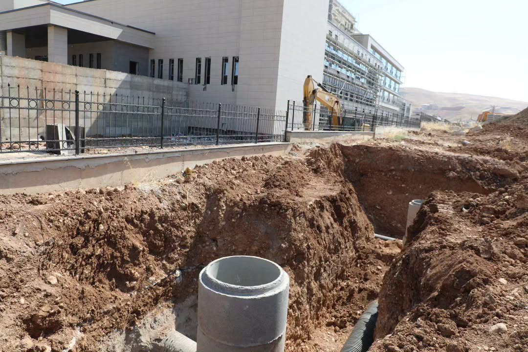 Cizre’de Yeni Kadın Doğum ve Çocuk Hastanesi’ne Dev Altyapı Hamlesi