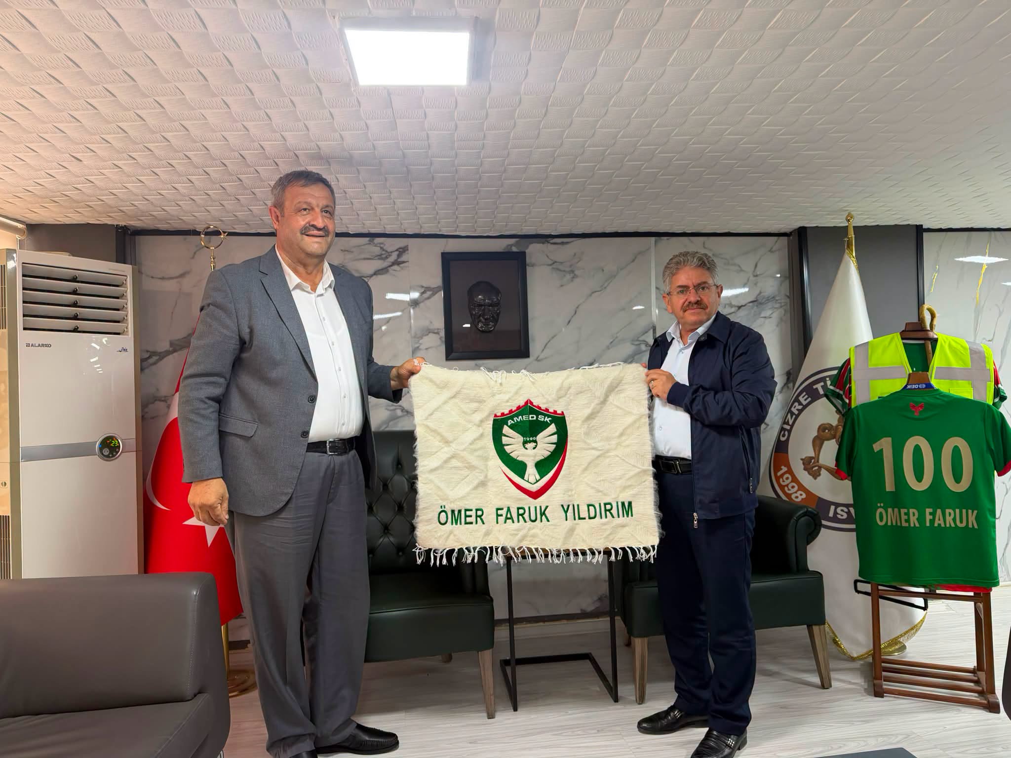 Cizre TSO Başkanı Yıldırım, "Amedspor Kardeşliğin ve Ortak Geleceğin Değeridir"