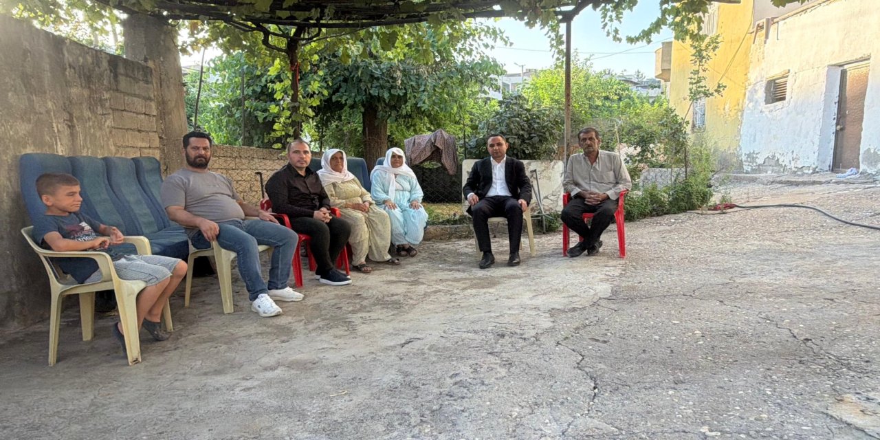Silopi'de 15 Temmuz'da şehit ve gazi ailelerine anlamlı ziyaret