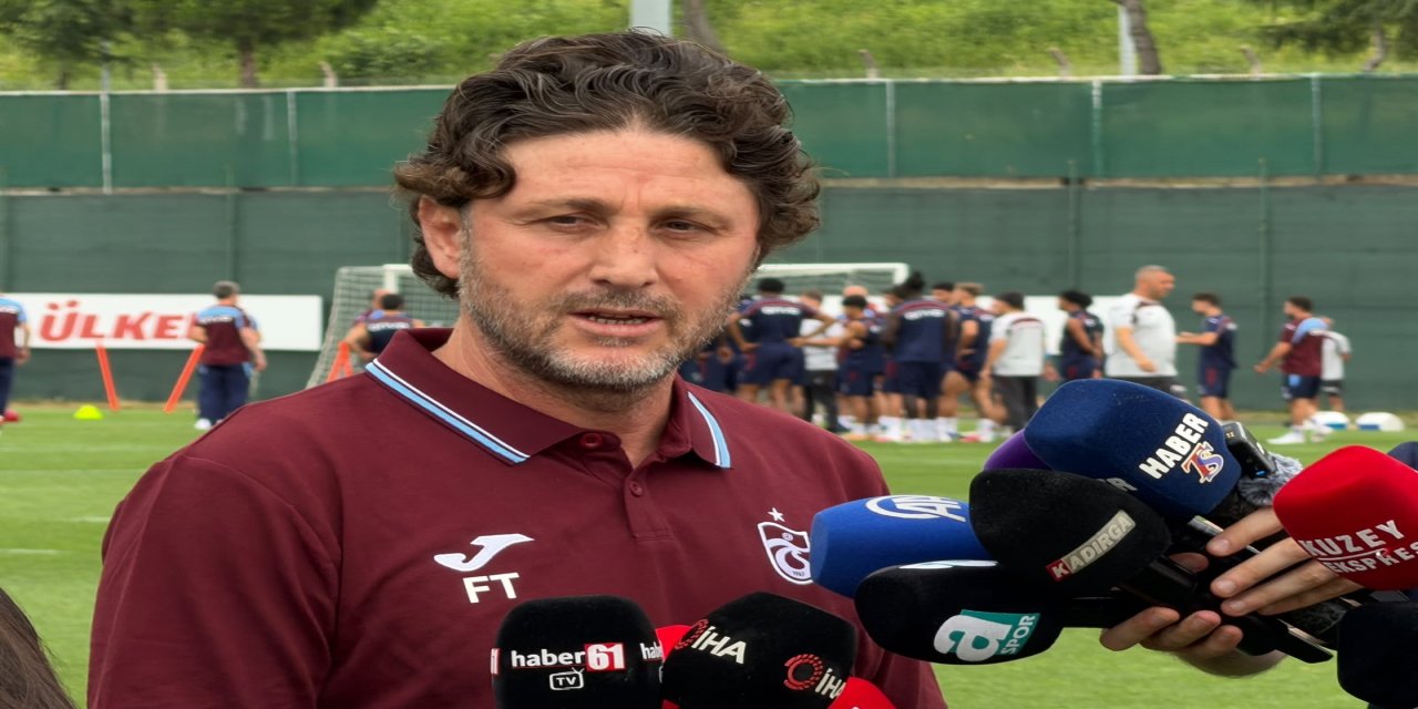 Trabzonspor Teknik Direktörü Fatih Tekke: "Transferde 1-2 hamlemiz daha olacak"