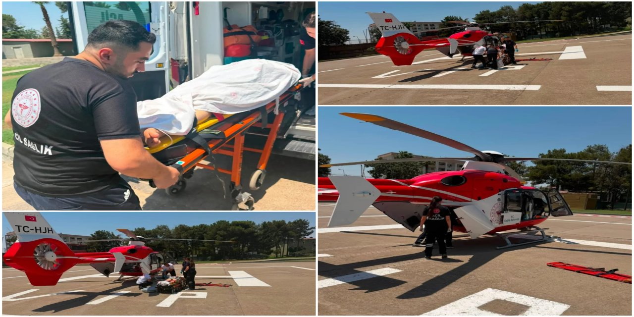 Şırnak'ta Kaza Sonrası Zamana Karşı Yarış: Helikopter Ambulans Havalandı