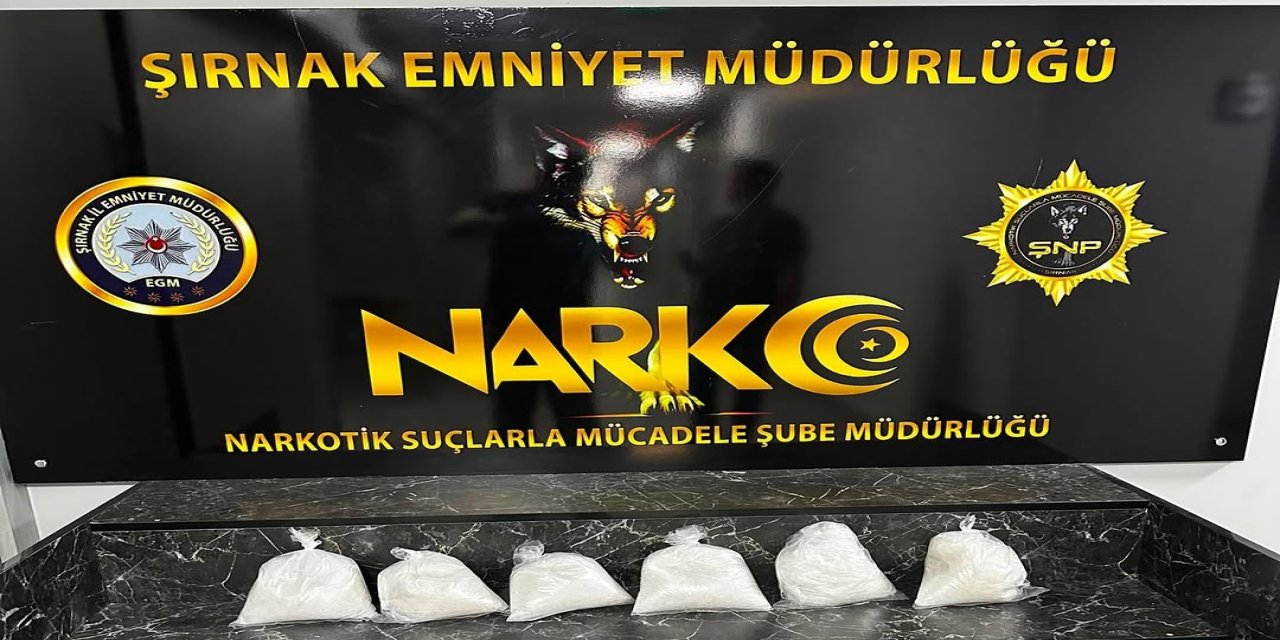 Zehir Tacirlerine Geçit Vermeyen Şırnak Emniyeti Takdiri Hak Ediyor