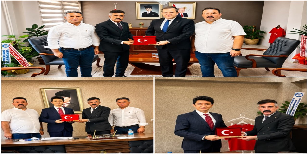 Türk Eğitim-Sen Şırnak Şubesi'nden vali yardımcılarına hayırlı olsun ziyareti