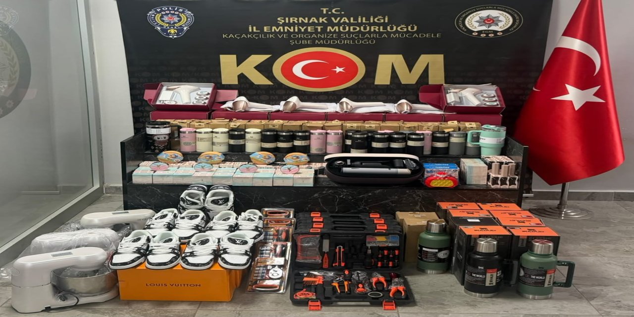 Şırnak’ta 1 milyon 950 bin liralık kaçak ürün ve uyuşturucu ele geçirildi, 6 tutuklama