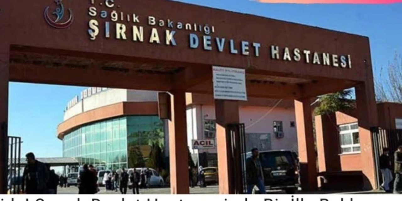 Şırnak'ta Genç Kız Pencereden Düştü