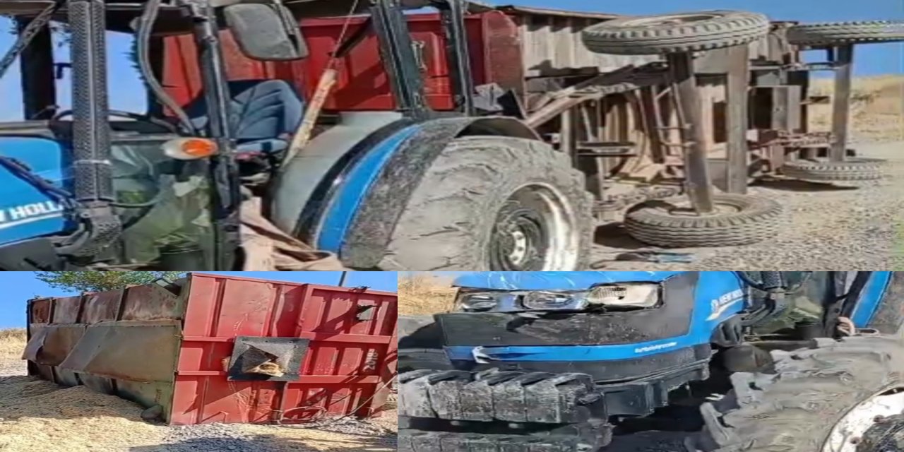 Şırnak'ta Traktör Devrildi: 1 Yaralı