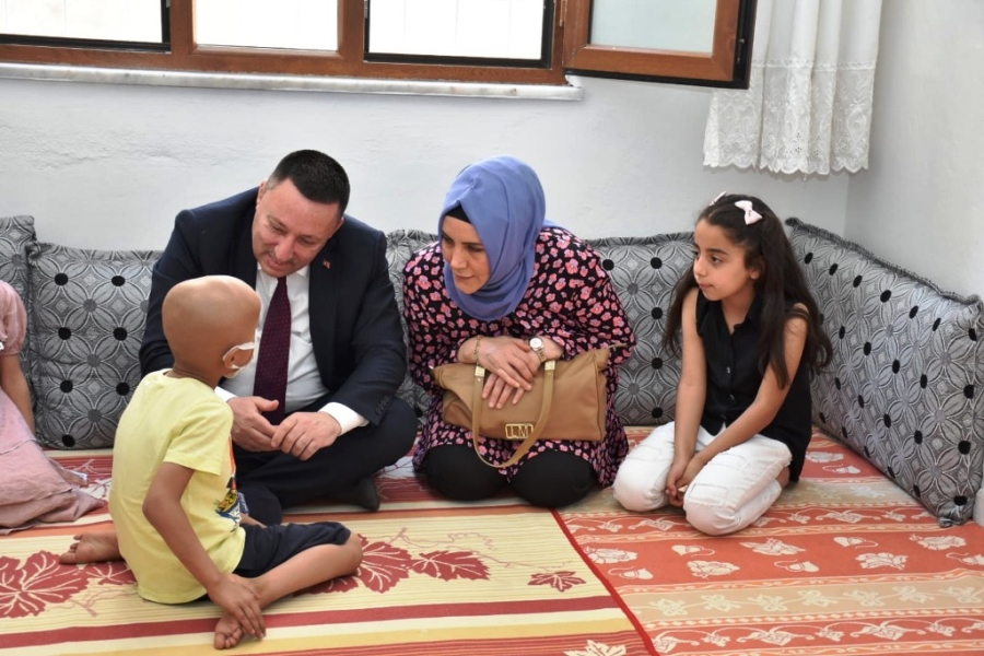 Kanser hastası çocuğun tedavi öncesi isteği duygulandırdı