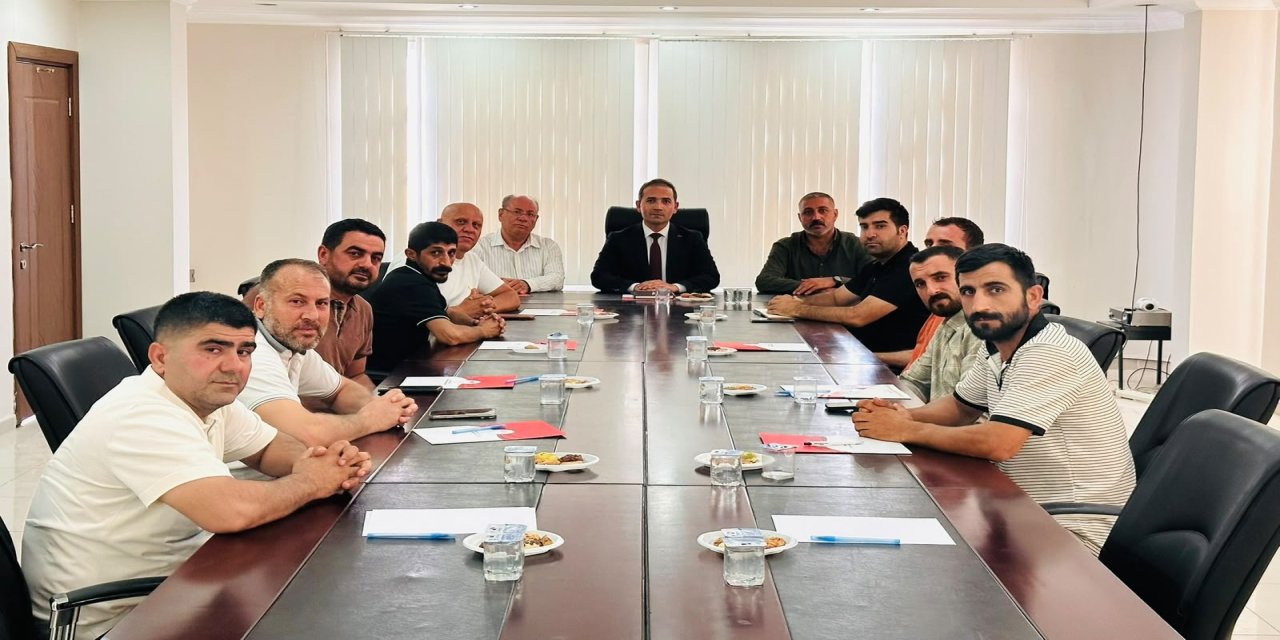 Silopi'deki Kesimhane Sorunları İçin Taraflar Bir Araya Geldi