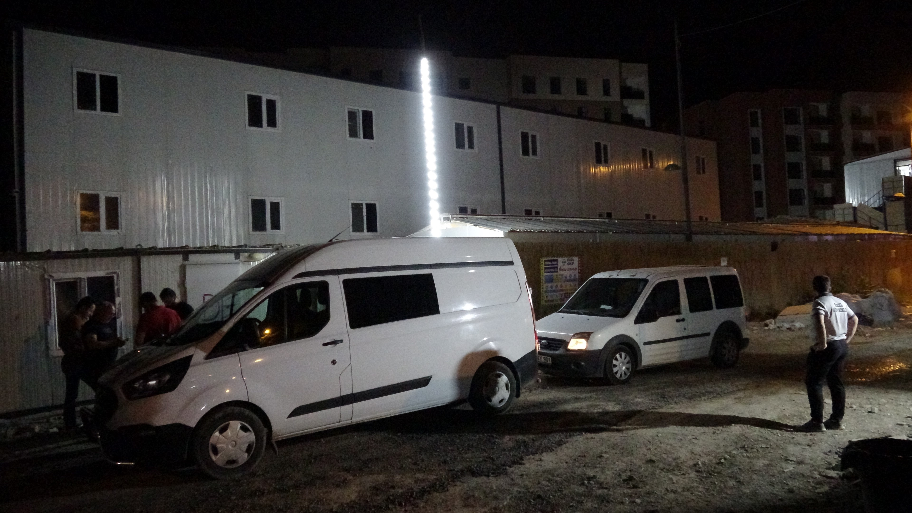 29 yaşındaki genç işçi şantiyede ölü bulundu