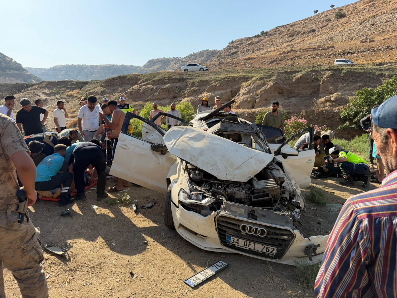 Şırnak'ta Otomobil Şarampole Yuvarlandı: 2 Ölü, 2 Ağır Yaralı
