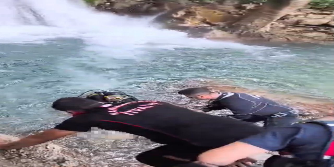 Serinlemek için girdiği suda boğuldu