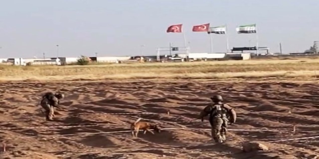Sınır Hattı'nda mayın temizleme çalışmaları sürüyor