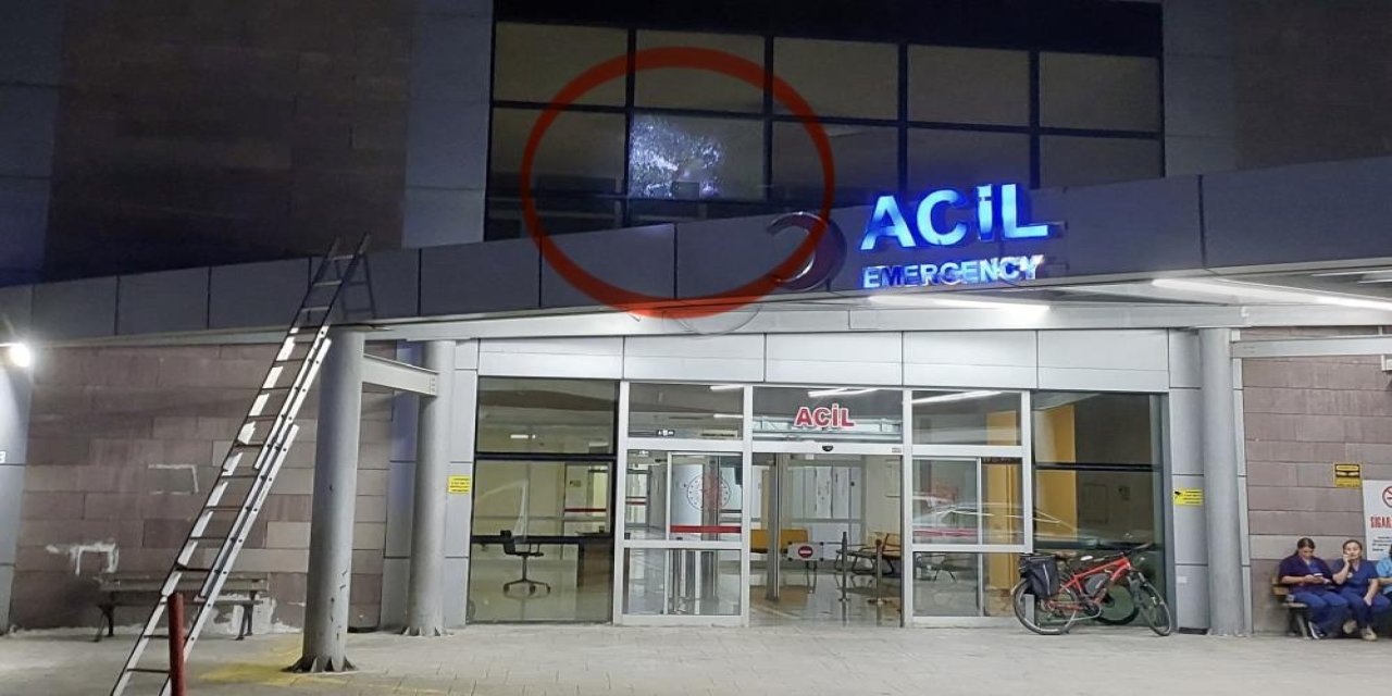 Hastaneye kurşun isabet etti: Silahla ateş eden şahıs yakalandı