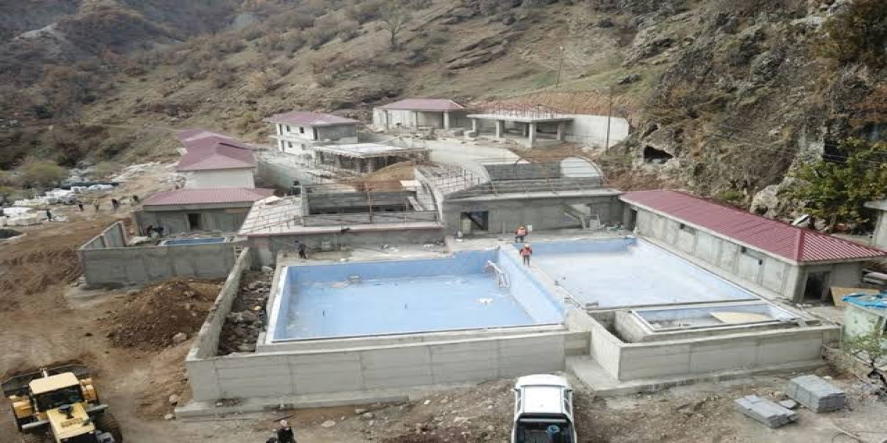 Yıllardır Bekleniyordu! Şırnak'ta Zümrüt Kaplıcaları Yeniden Kapılarını Açtı