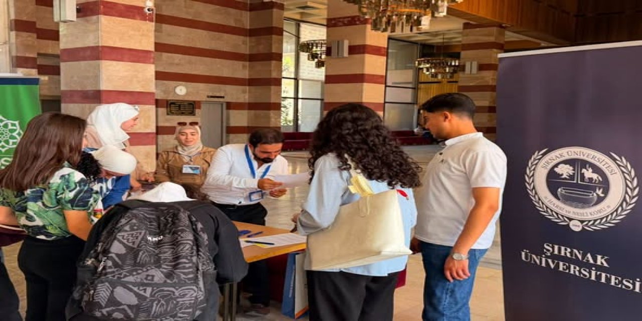 Şırnak Üniversitesi Suriye'de eğitim vitrini açtı