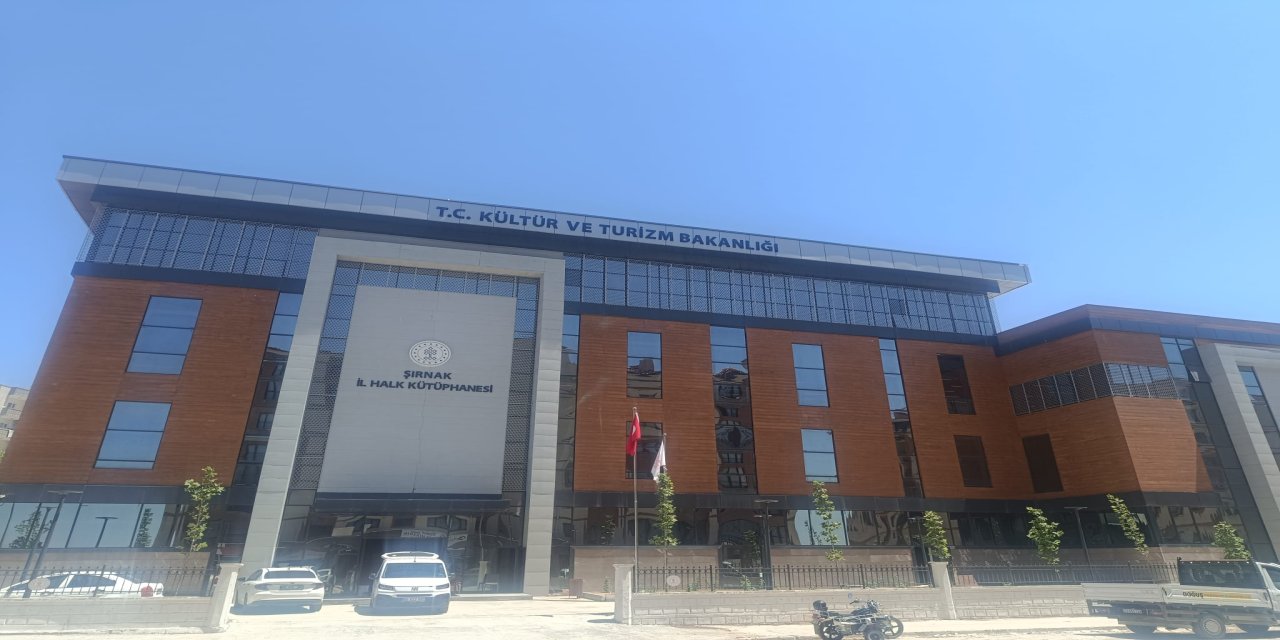 Şırnak'ın En Modern Kütüphanesi Açılıyor! Bakan Ersoy Açılış İçin Geliyor