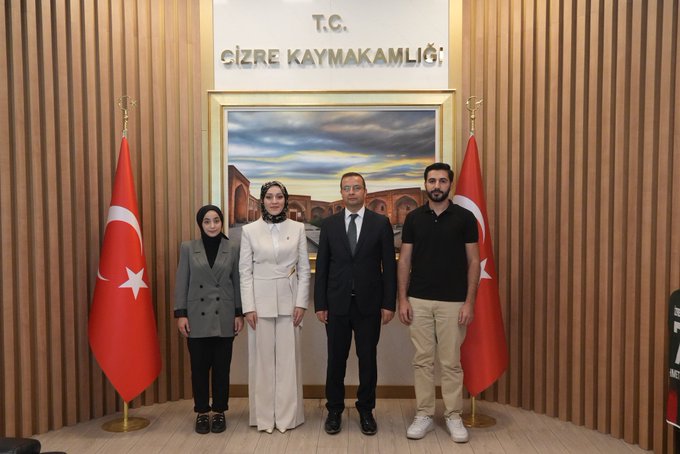 T3 Vakfı'ndan Cizre Kaymakamı Baycar’a TEKNOFEST Ziyareti