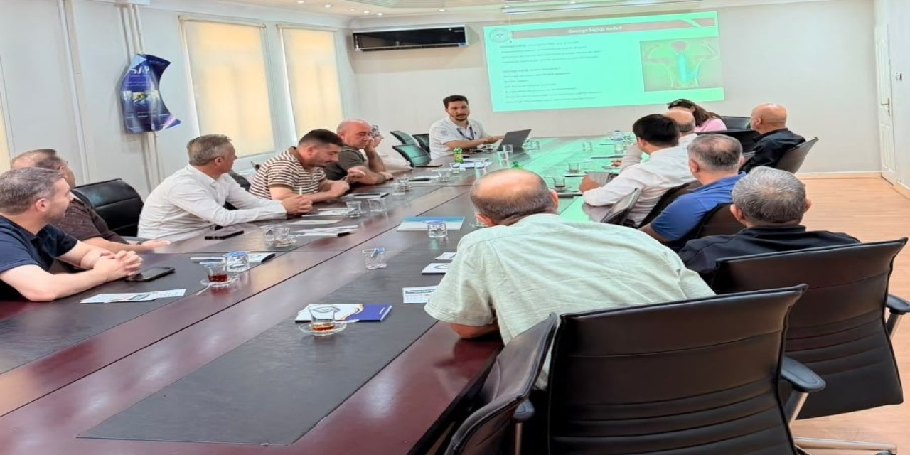 Şırnak'ta kurum personeline sağlıklı yaşam ve stres yönetimi eğitimi