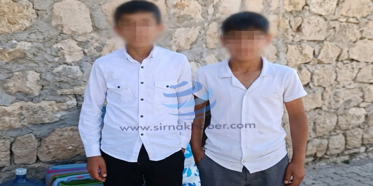 Şırnak Emniyeti Kayıp İhbarındaki İki Çocuğu 45 Dakikada Buldu