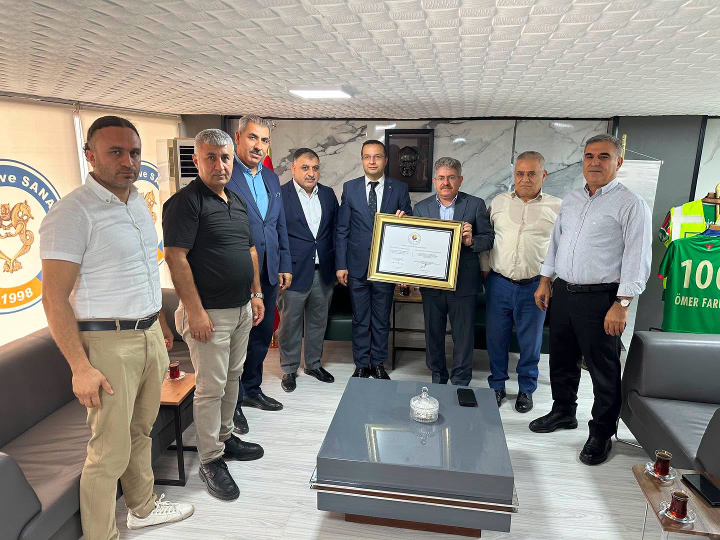 Kaymakam Baycar’dan Cizre TSO’ya “Yıldızlı Akreditasyon” Tebriği