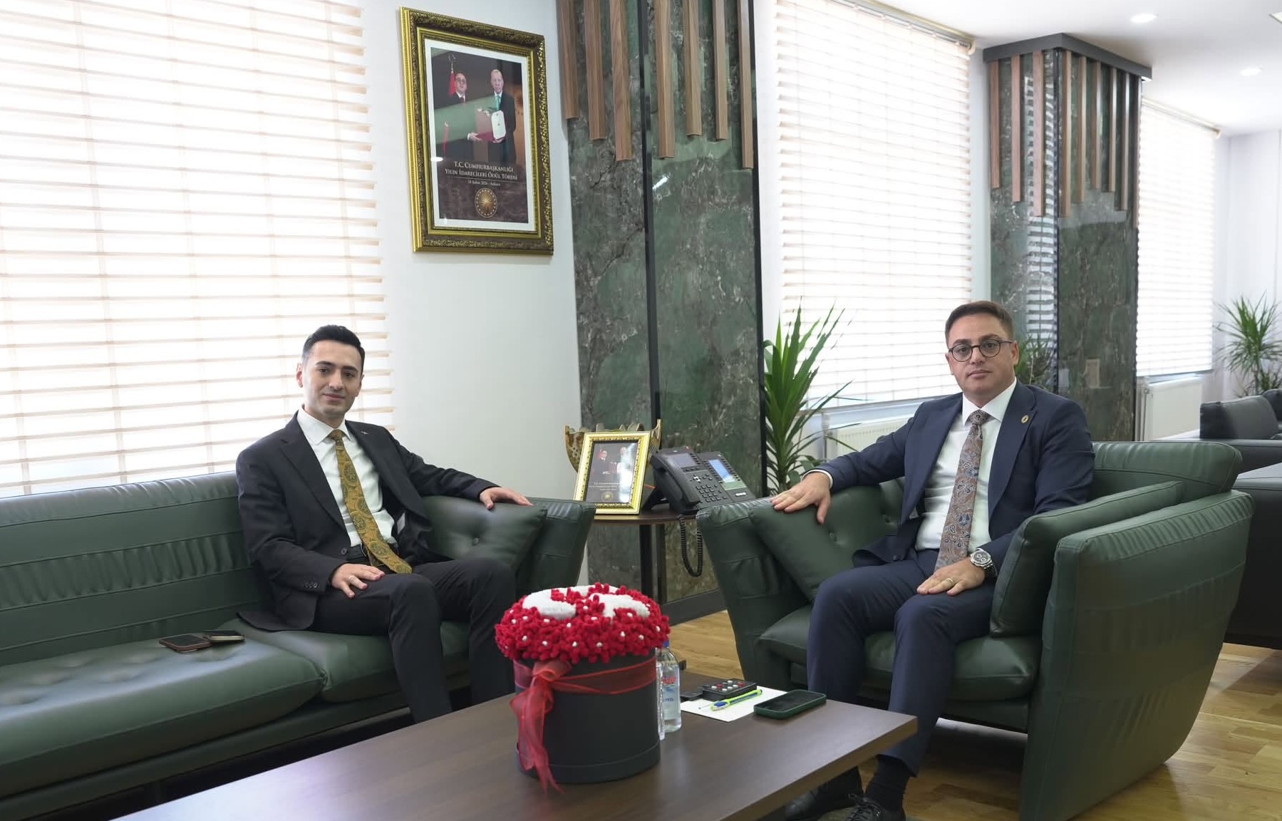 Kaymakam Kaya’dan İl Özel İdaresine Ziyaret