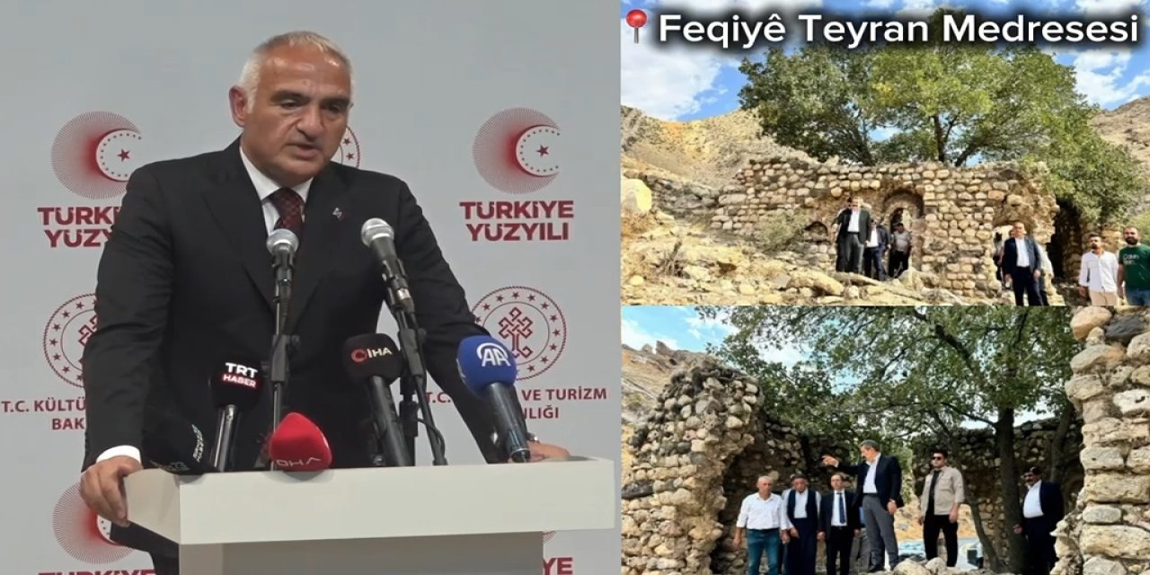 Şırnak Temaslarında "Söz Alma" Geleneği Sürüyor: Bakan Ersoy’dan Medrese Restorasyonu Talimatı