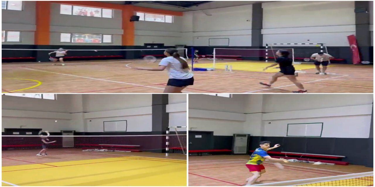 Şırnaklı Gençler Badmintonla Geleceğe Hazırlanıyor