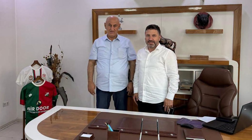 Ankara Cizreliler Derneği Başkanı Özalp’tan Köşe Yazarımız Erkan Özkalay’a Ziyaret