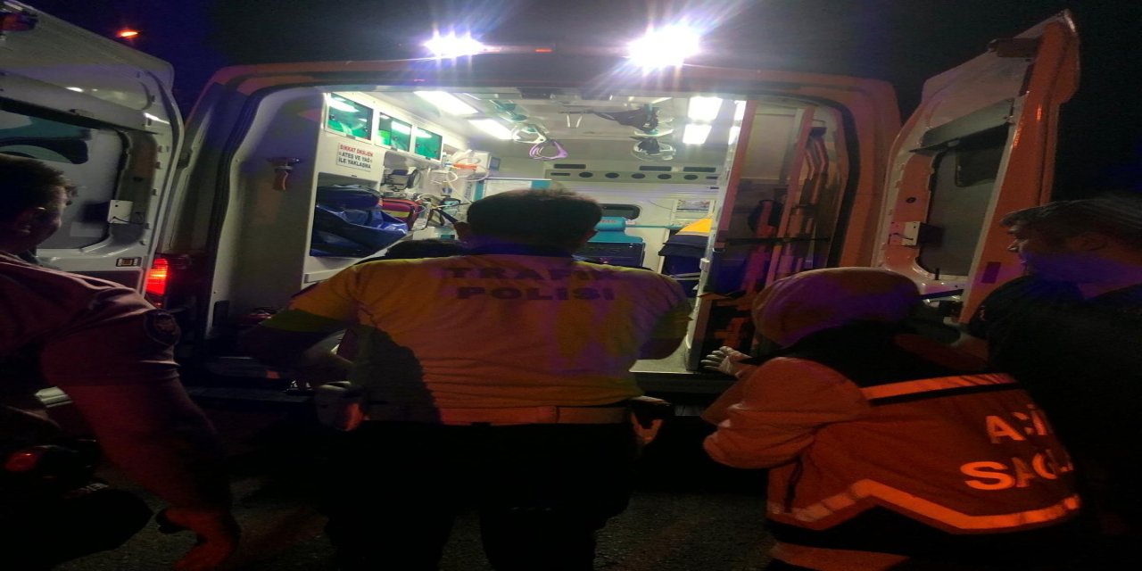 Elektrikli bisikletten düşen 15 yaşındaki çocuk yaralandı