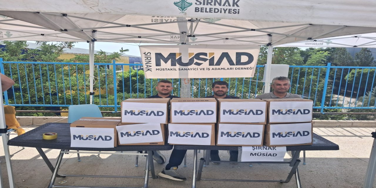 MÜSİAD Şırnak’tan TEKNOFEST Alanında Vatandaşlara İkram