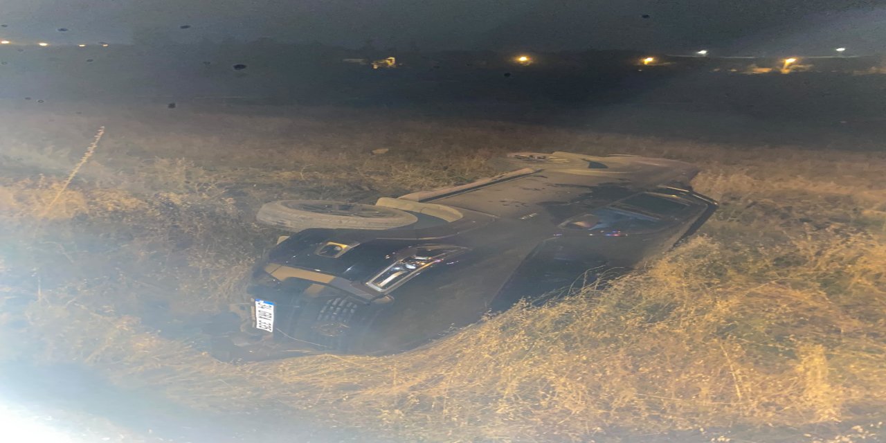 Şırnak’ta Müşüle Yolunda Korkutan Kaza! Amarok Yoldan Çıktı