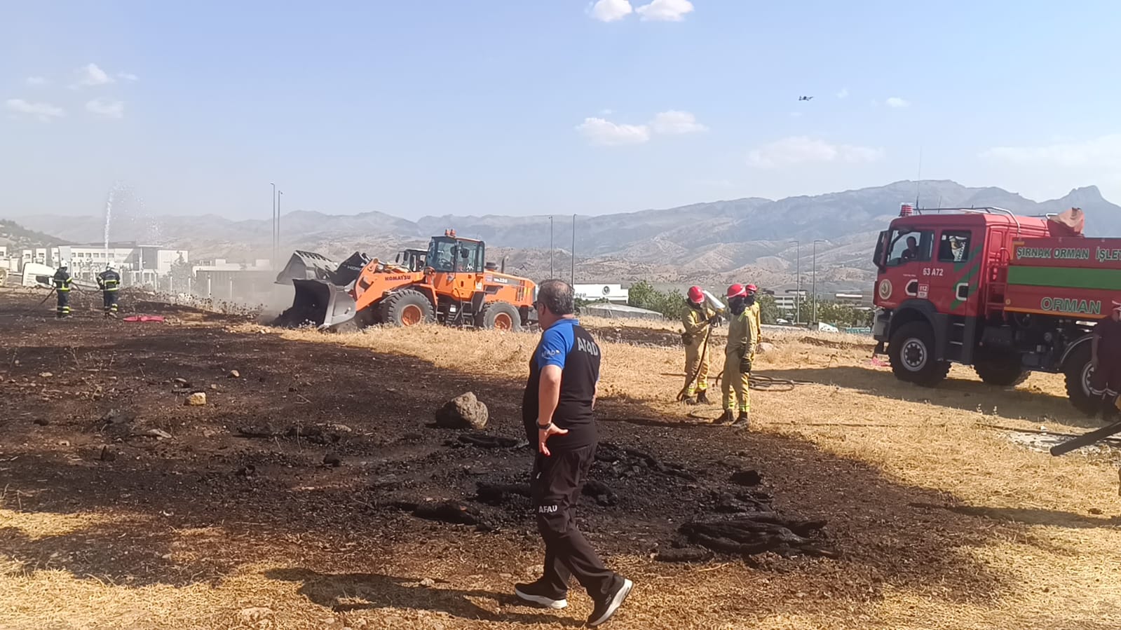 Şırnak’ta TAMP Tatbikatı: Aşırı Sıcak Ve Yangın Senaryosu Sahada Test Edildi