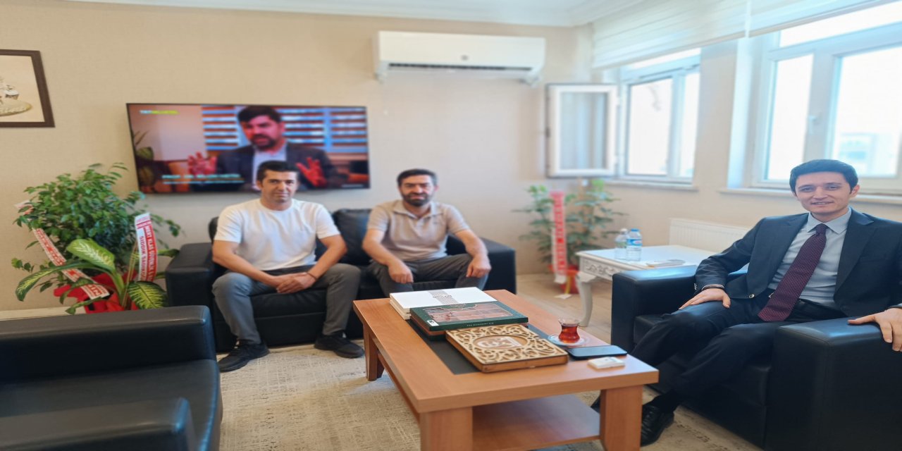 Şırnak Çalışan Gazeteciler Cemiyeti’nden Vali Yardımcısı Mehmet Tığlı’ya Hoş Geldiniz Ziyareti