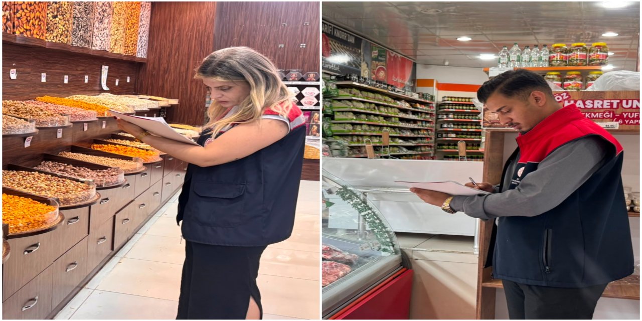 Şırnak’ta zincir marketlerde tarım ürünlerinin fiyatları izleniyor