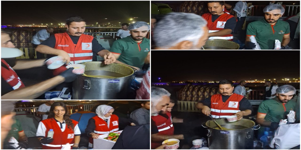 Şırnak’ta Filistin Konvoyu’na dayanışma: Habur’da yemek desteği sürüyor
