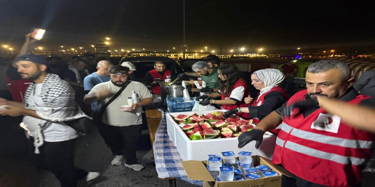Habur’da Filistin Konvoyuna Anlamlı Destek