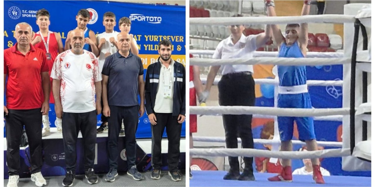 Şırnaklı genç boksörden büyük başarı! Türkiye üçüncüsü oldu