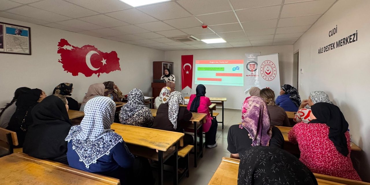Cizre’de Kadına Yönelik Şiddetle Mücadele İçin Önemli Eğitim