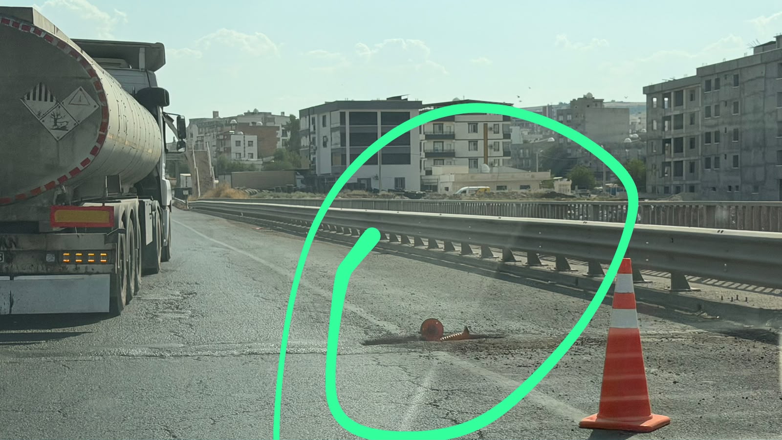 Cizre-Silopi Çevre Yolu Mayın Tarlası Gibi: Onarım Yok, Duba Var!