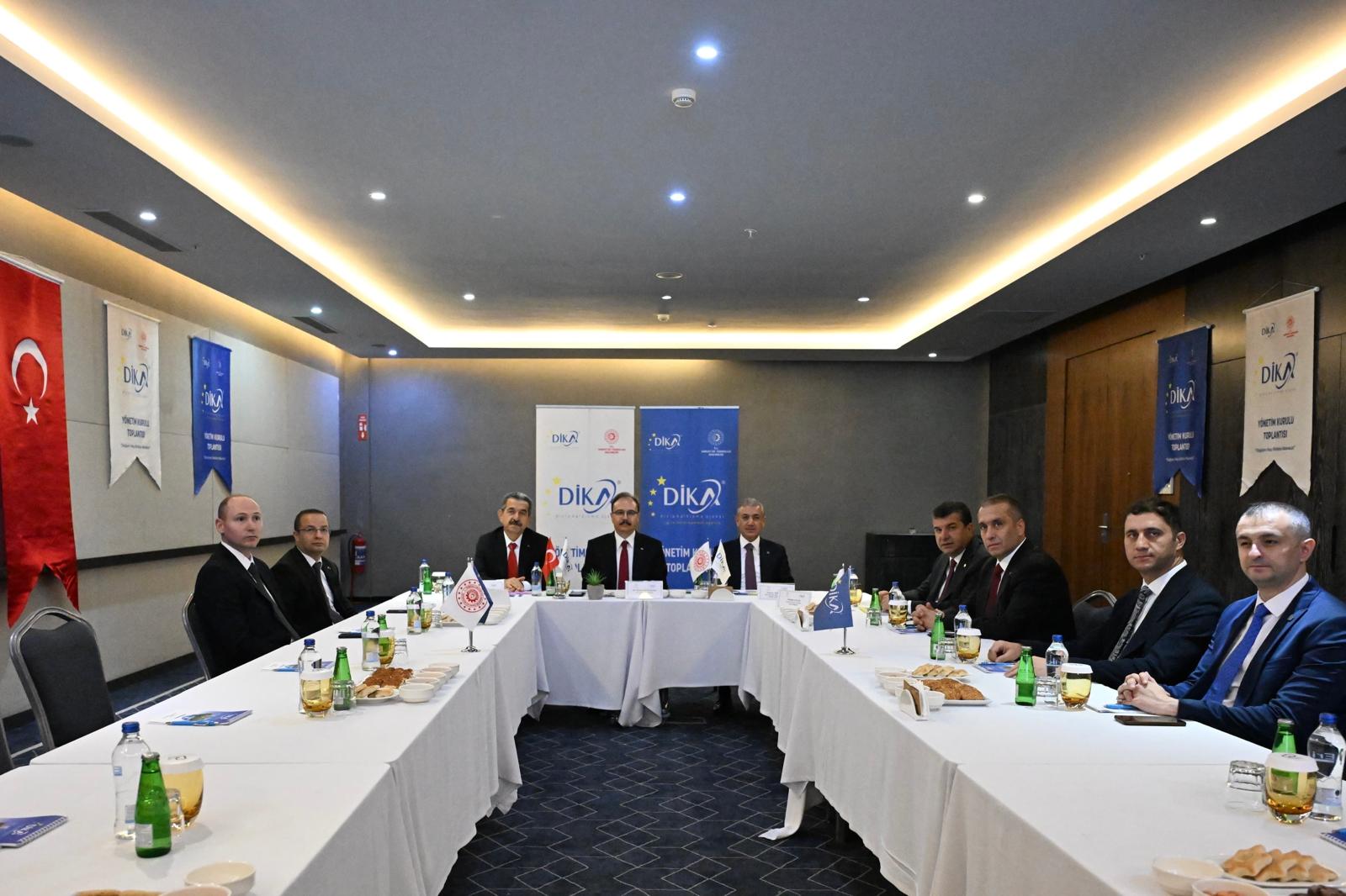 DİKA Yönetim Kurulu Şırnak’ta Bölge Yatırımlarını Masaya Yatırdı